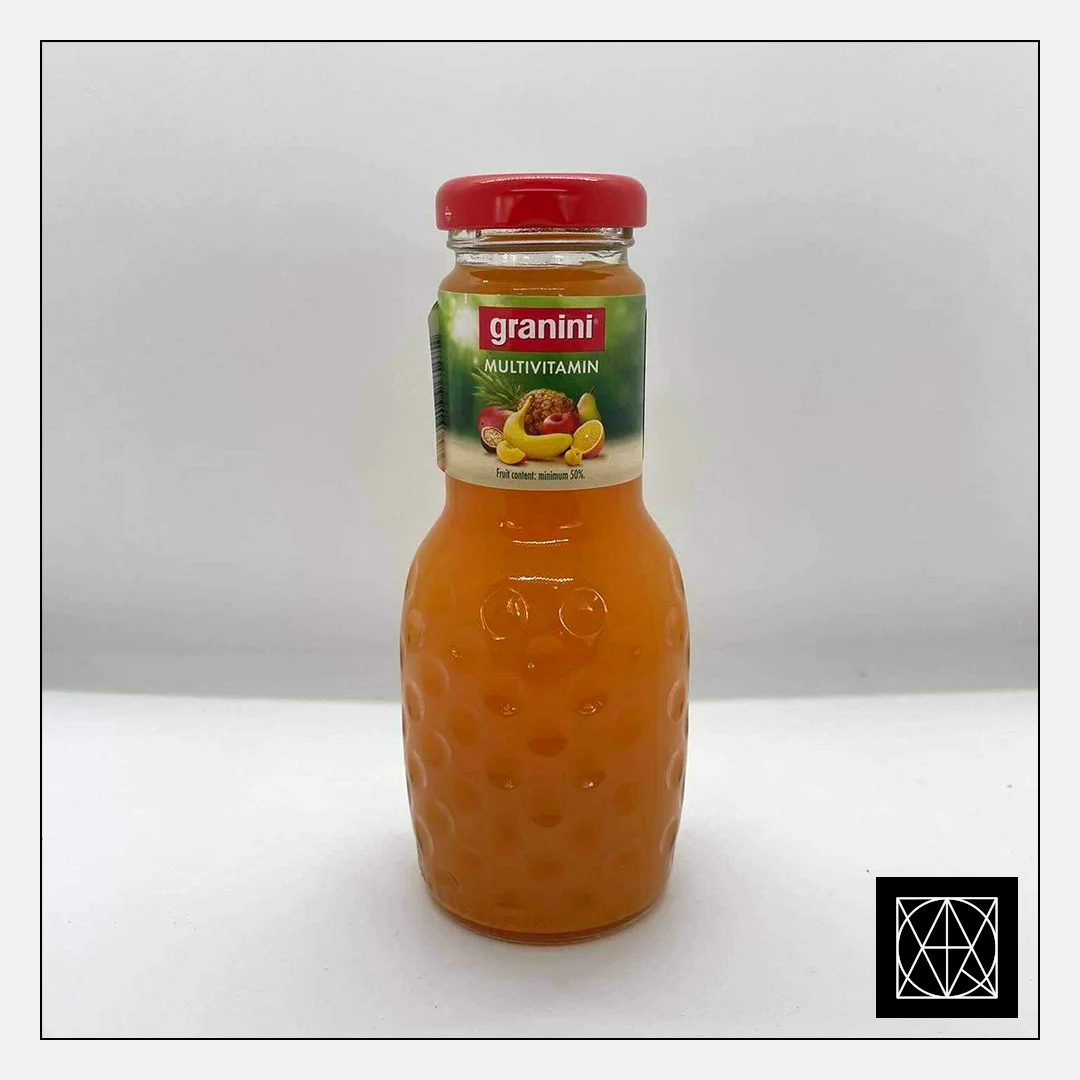 Įvairių vaisių nektaras GRANINI, 250 ml