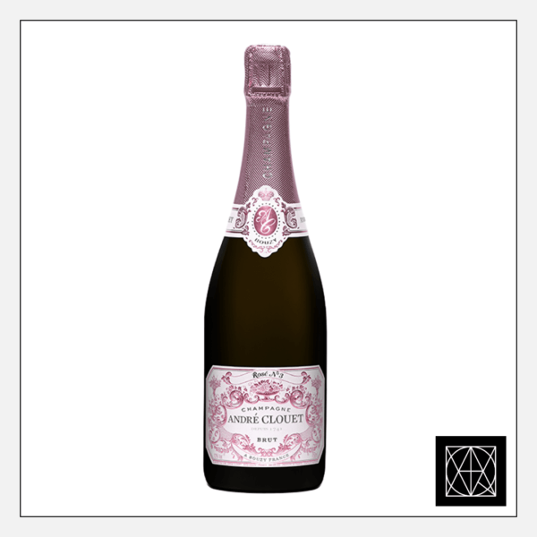 Rausvasis šampanas ANDRE CLOUET BRUT ROSE (12%), 750 ml