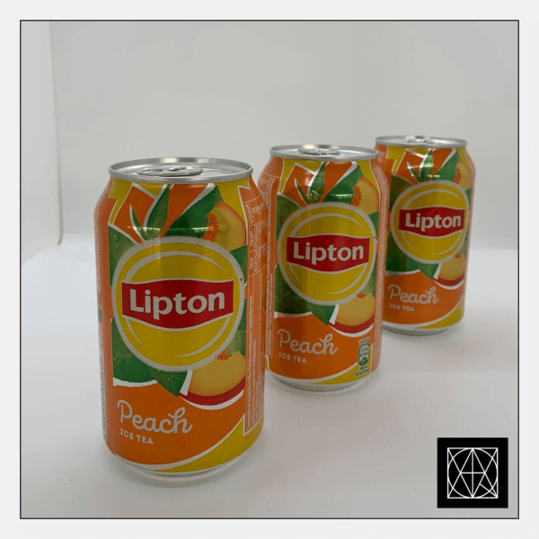 Šaltoji persikų skonio arbata LIPTON, 330 ml