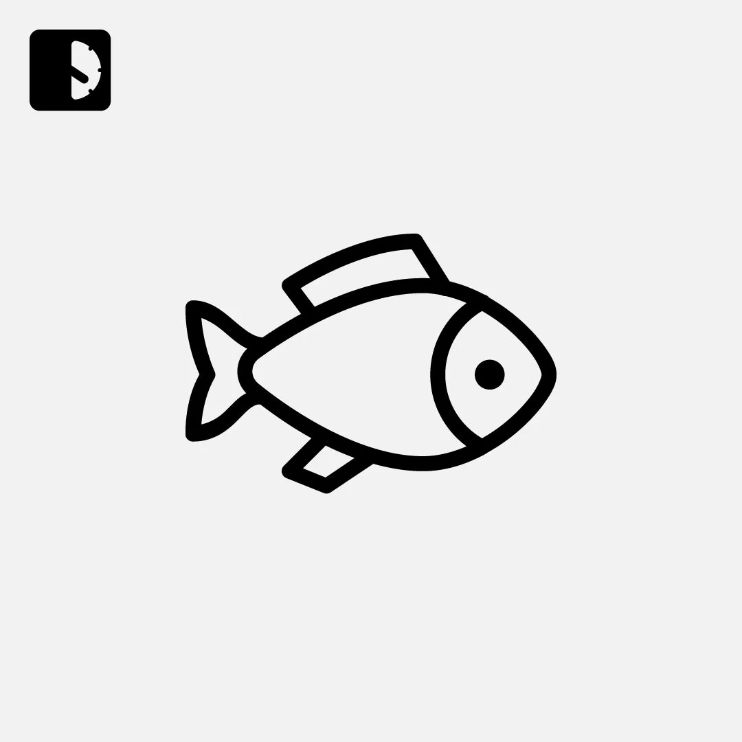 Hoki filė kepsnys su porų-grietinėlės padažu, pateikiamas su bulguru ir šviežiomis salotomis