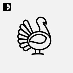 Kapotos kalakutienos kotletas, pateikiamas su ryžiais ir korėjietiškomis morkomis