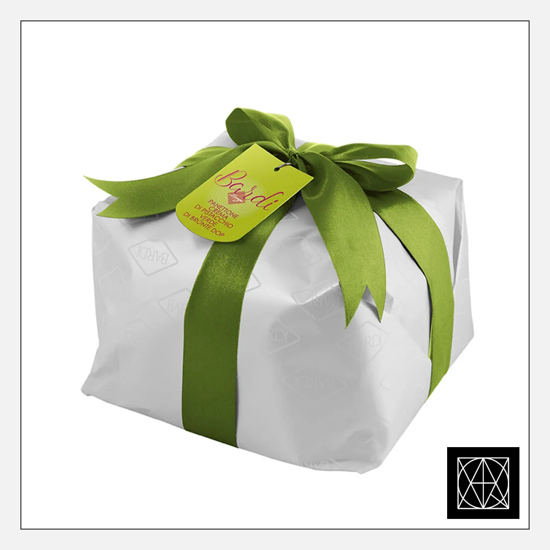 Itališkasis kalėdinis pyragas BARDI „Panettone“ su pistacijų kremu