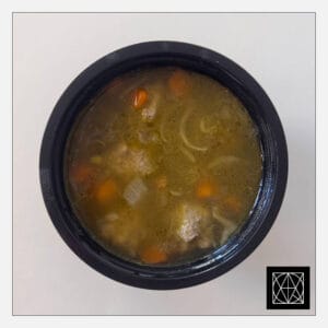 Lęšių sriuba su jautienos frikadelėmis